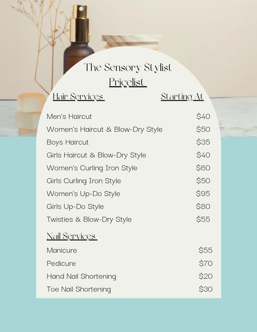 No more stressful trips to the salon. 